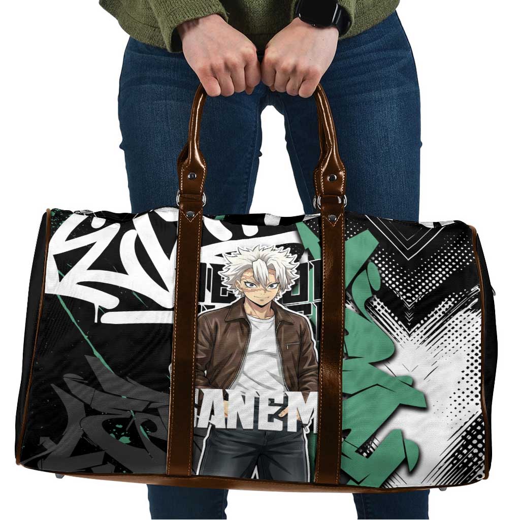 Sanemi Demon Slayer Travel Bag Graffiti Street Anime Design