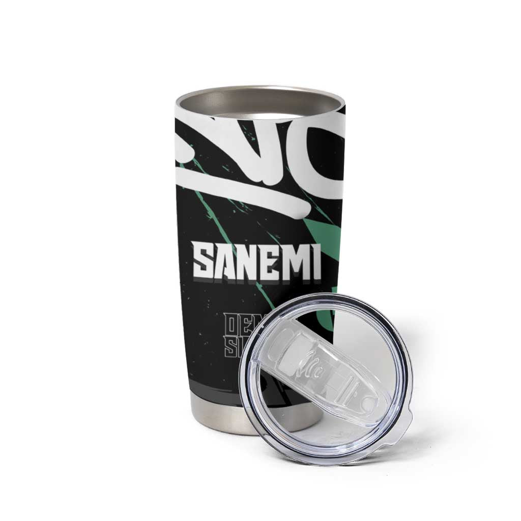 Sanemi Demon Slayer Tumbler Cup Graffiti Street Anime Design