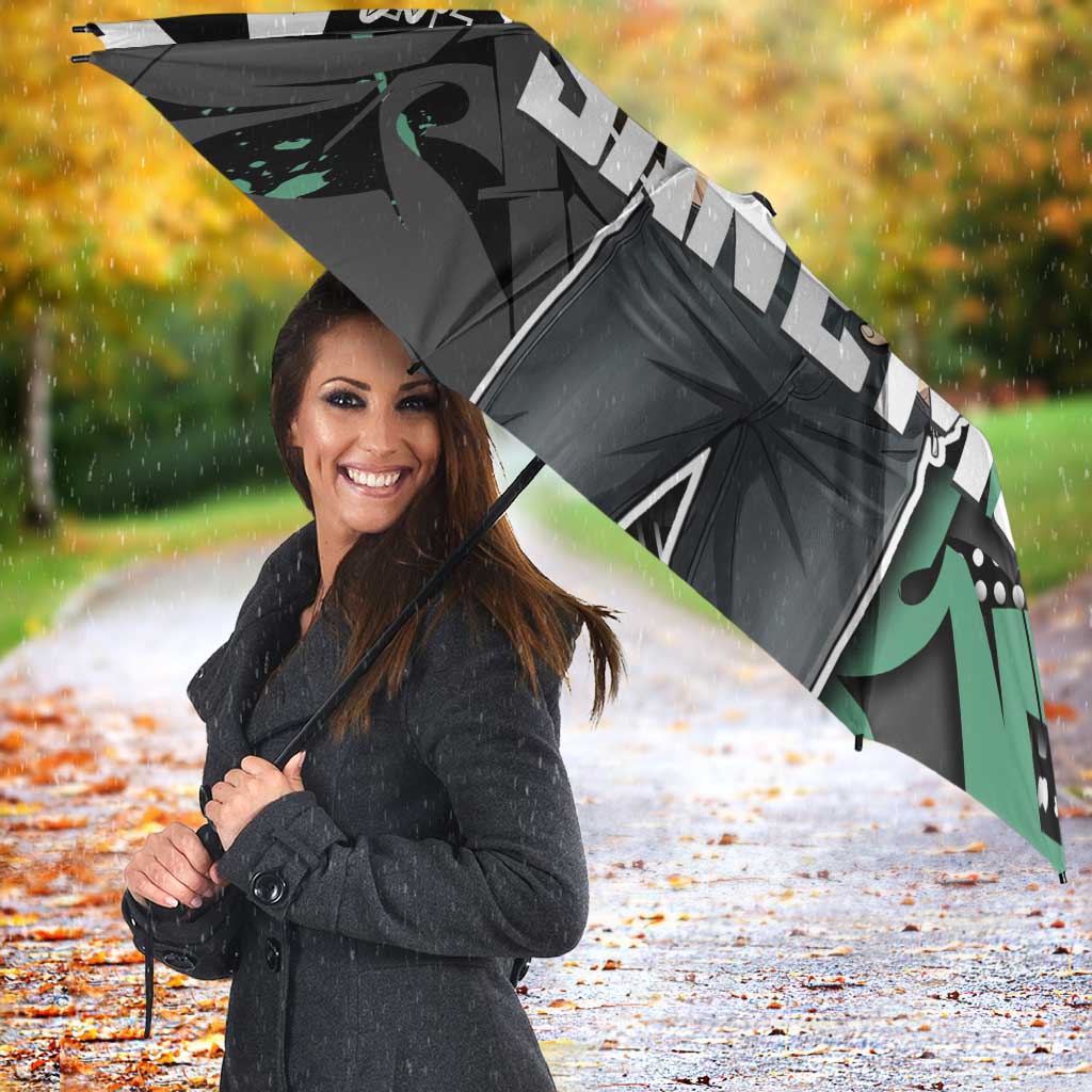 Sanemi Demon Slayer Umbrella Graffiti Street Anime Design