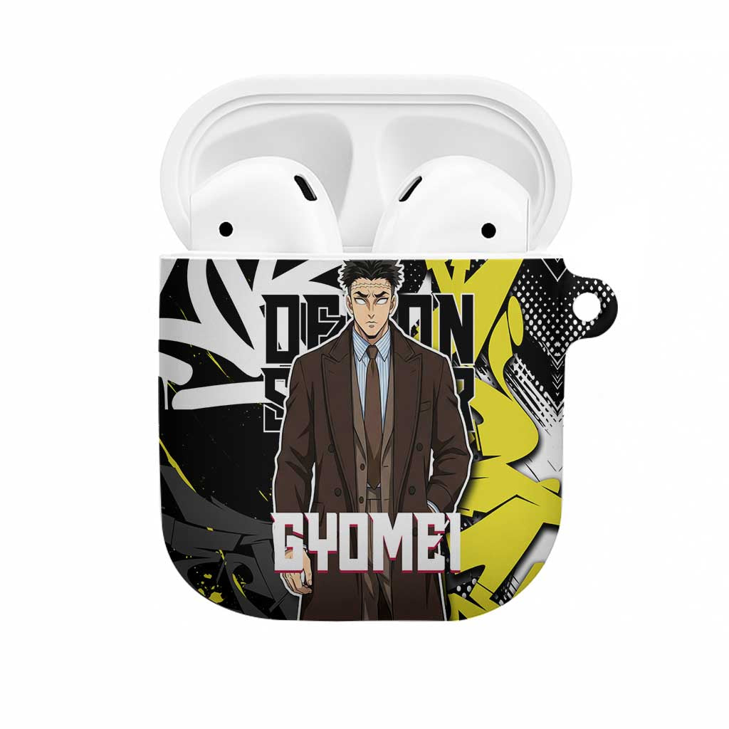 Gyomei Demon Slayer AirPods Case Urban Graffiti Anime Style