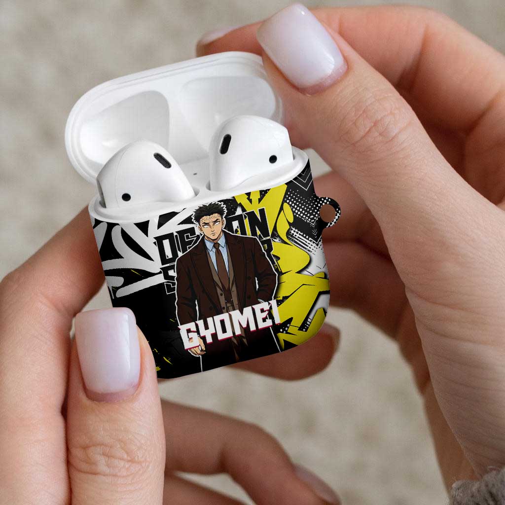 Gyomei Demon Slayer AirPods Case Urban Graffiti Anime Style