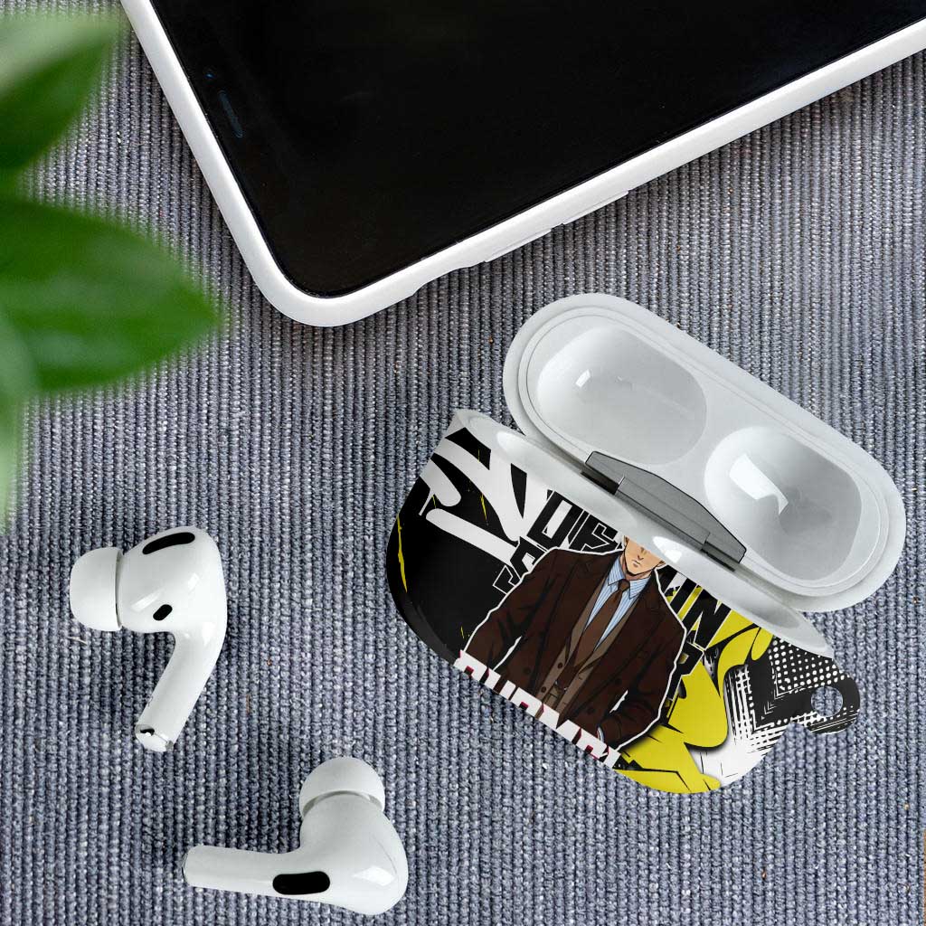 Gyomei Demon Slayer AirPods Case Urban Graffiti Anime Style