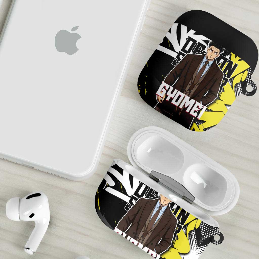 Gyomei Demon Slayer AirPods Case Urban Graffiti Anime Style