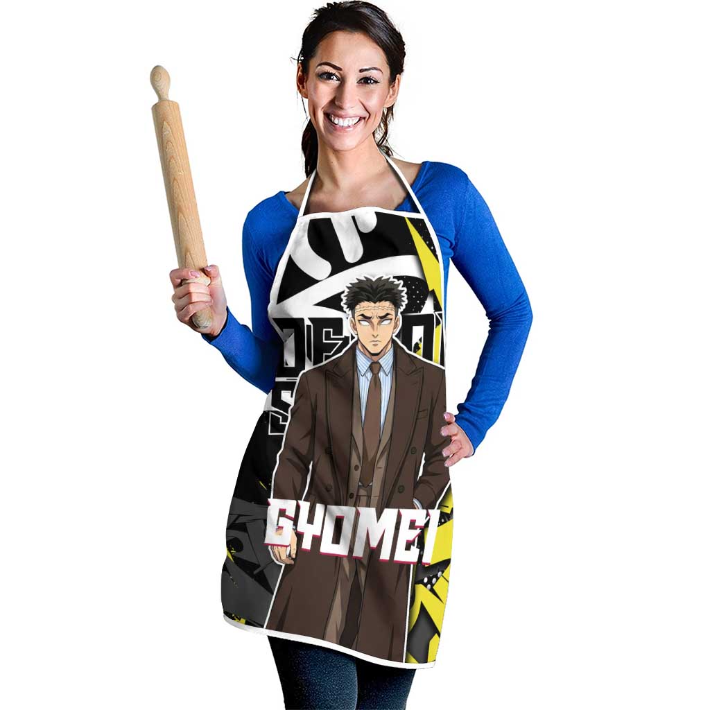 Gyomei Demon Slayer Apron Urban Graffiti Anime Style