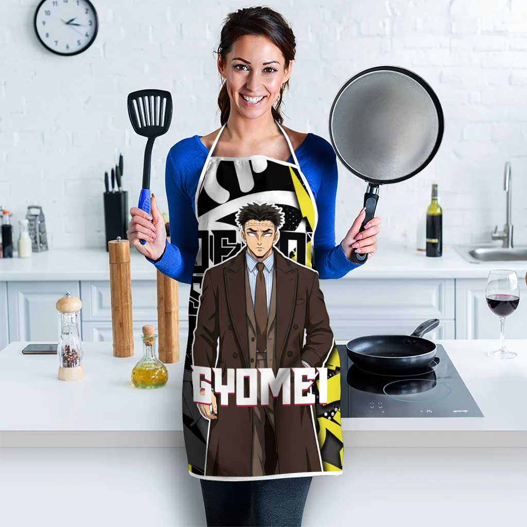 Gyomei Demon Slayer Apron Urban Graffiti Anime Style