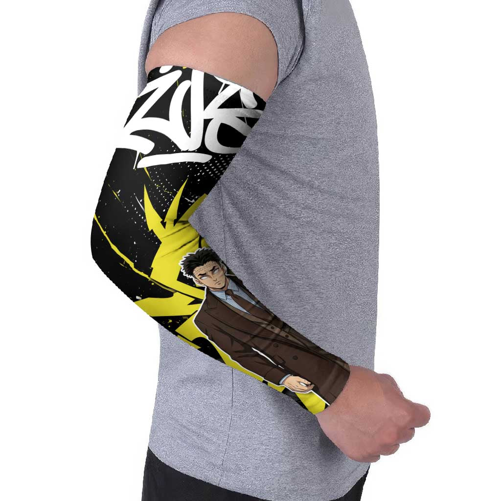 Gyomei Demon Slayer Arm Sleeves Urban Graffiti Anime Style