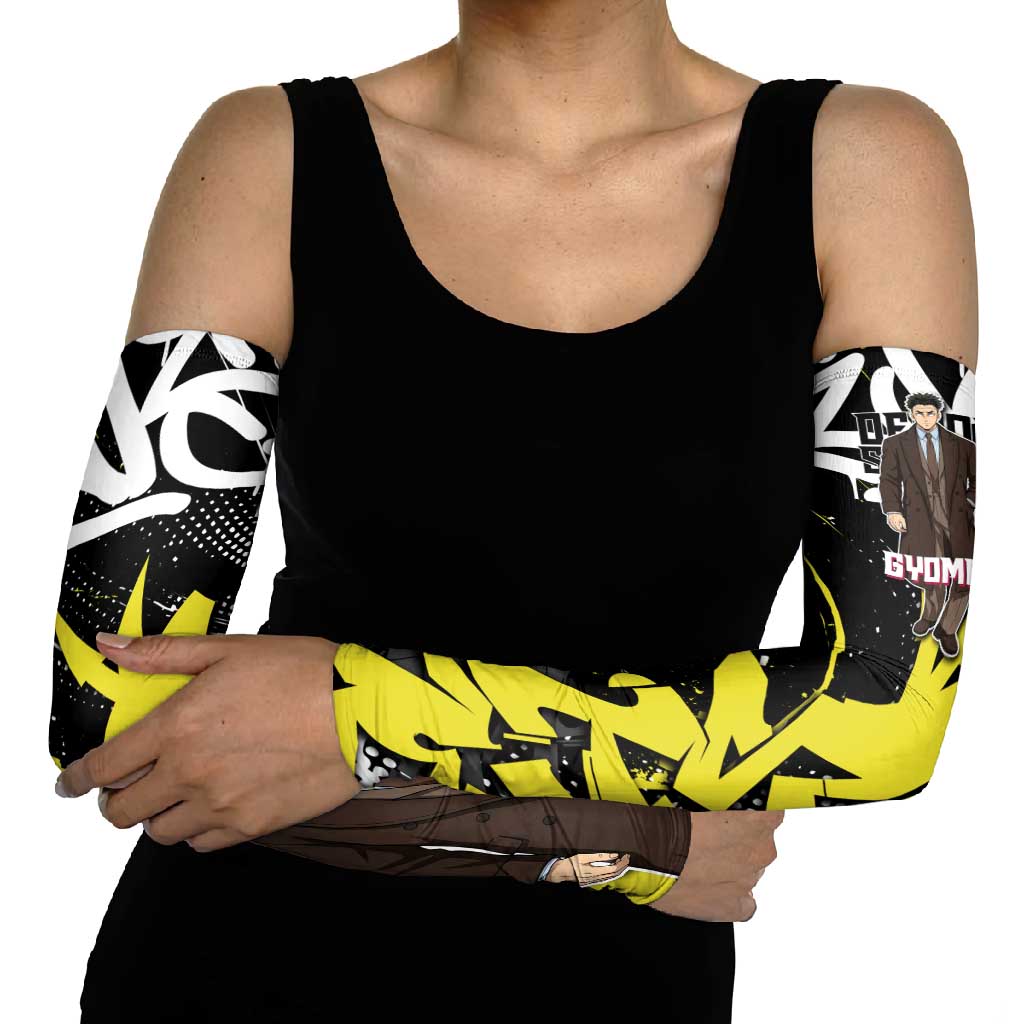 Gyomei Demon Slayer Arm Sleeves Urban Graffiti Anime Style