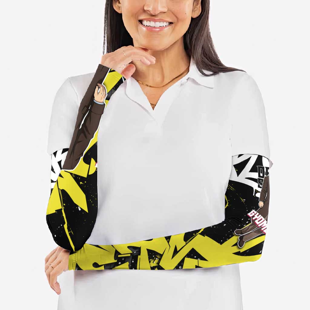 Gyomei Demon Slayer Arm Sleeves Urban Graffiti Anime Style