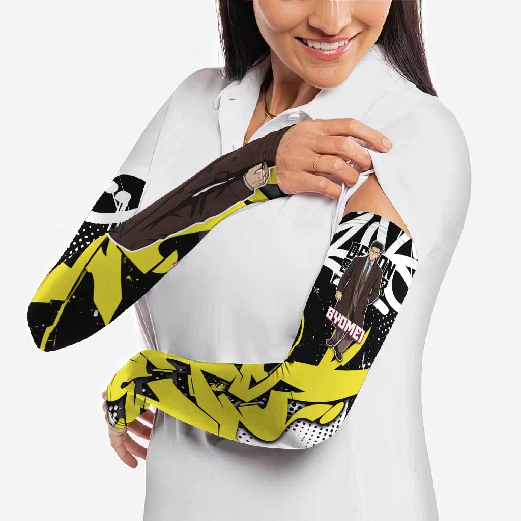 Gyomei Demon Slayer Arm Sleeves Urban Graffiti Anime Style