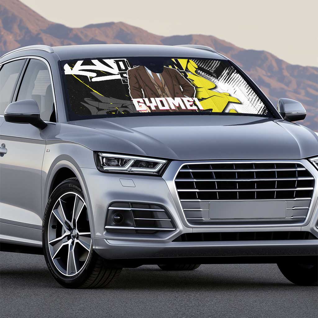 Gyomei Demon Slayer Auto Sun Shade Urban Graffiti Anime Style