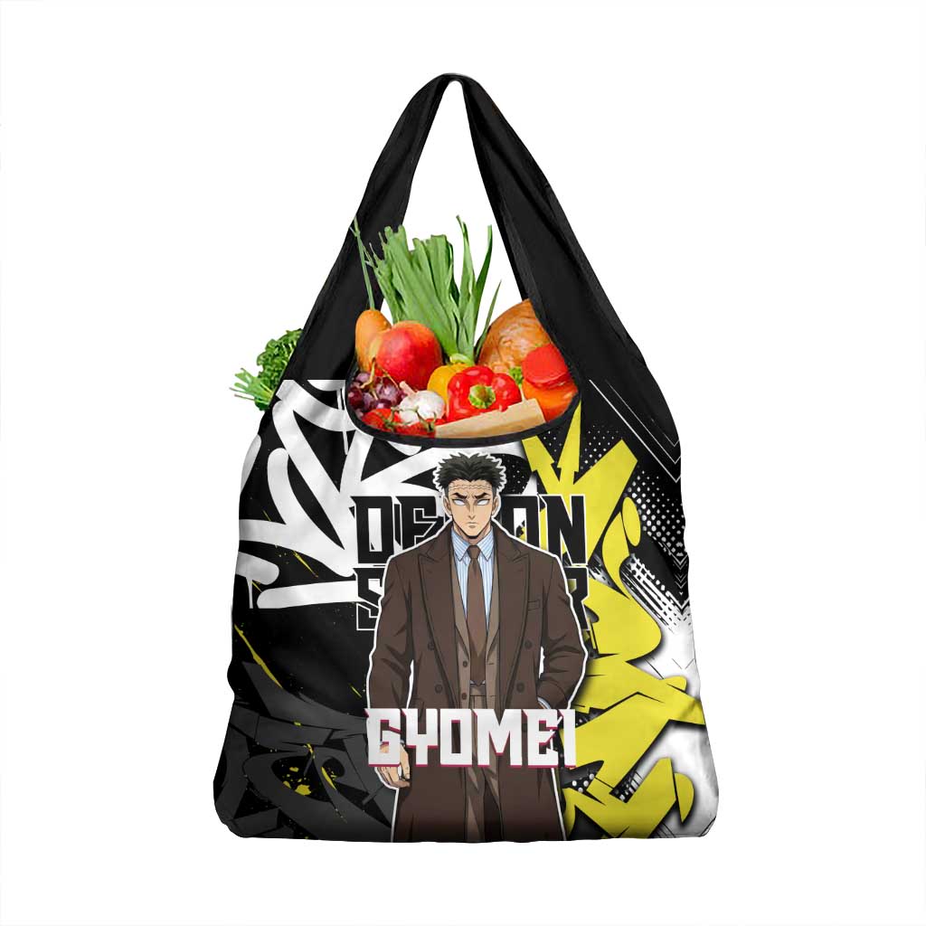 Gyomei Demon Slayer Grocery Bag Urban Graffiti Anime Style