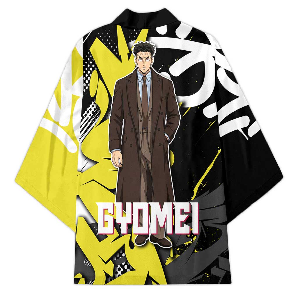Gyomei Demon Slayer Kimono Urban Graffiti Anime Style