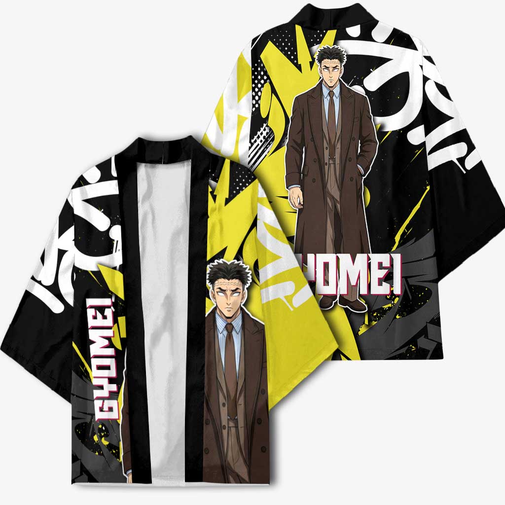 Gyomei Demon Slayer Kimono Urban Graffiti Anime Style