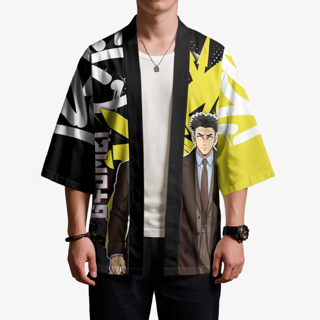 Gyomei Demon Slayer Kimono Urban Graffiti Anime Style