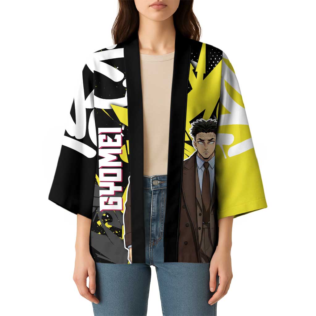 Gyomei Demon Slayer Kimono Urban Graffiti Anime Style