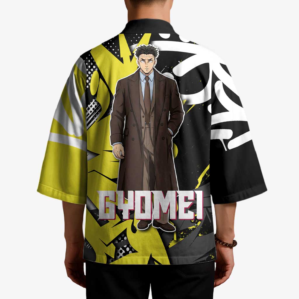 Gyomei Demon Slayer Kimono Urban Graffiti Anime Style