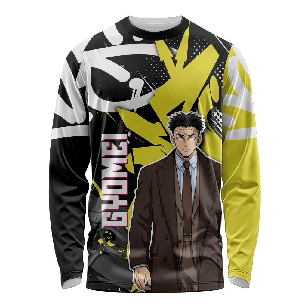Gyomei Demon Slayer Long Sleeve Shirt Urban Graffiti Anime Style