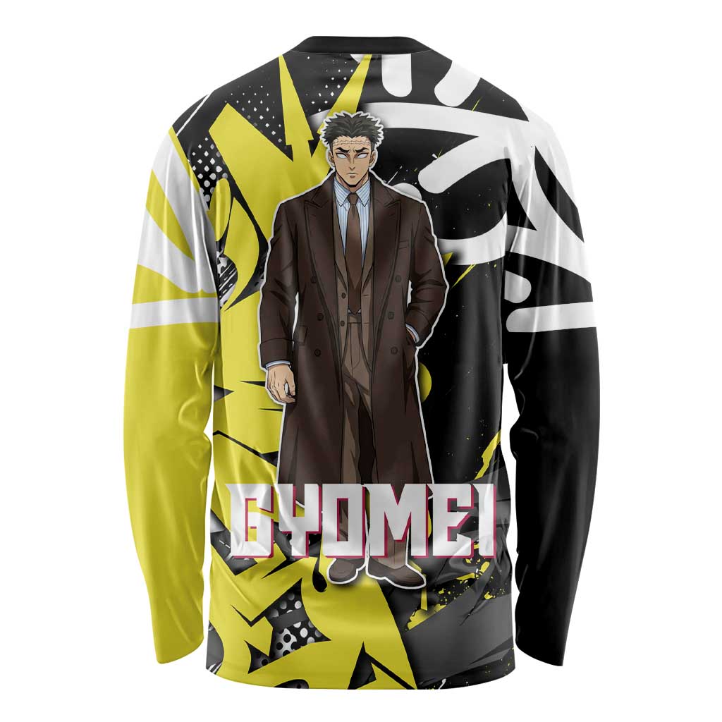 Gyomei Demon Slayer Long Sleeve Shirt Urban Graffiti Anime Style