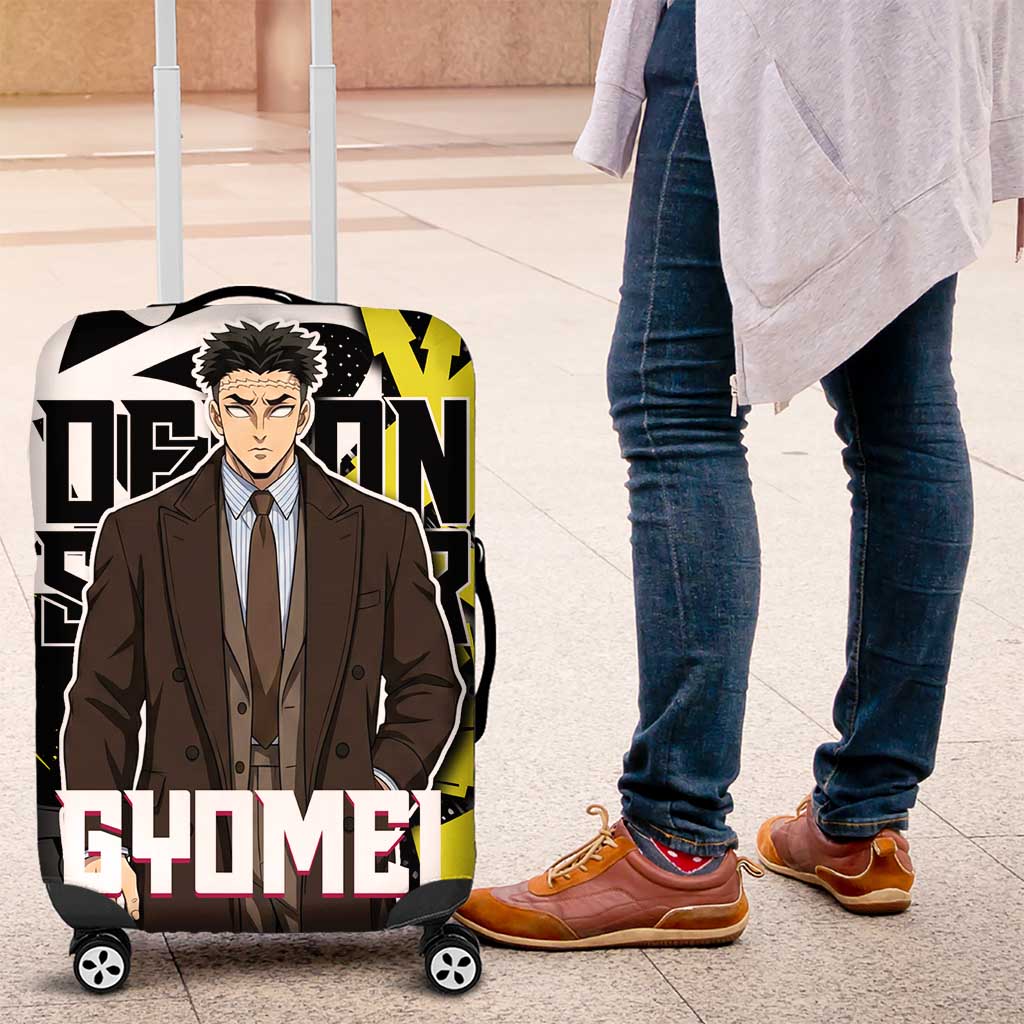 Gyomei Demon Slayer Luggage Cover Urban Graffiti Anime Style
