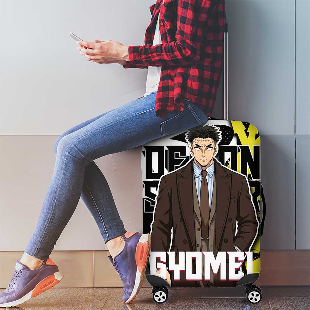 Gyomei Demon Slayer Luggage Cover Urban Graffiti Anime Style