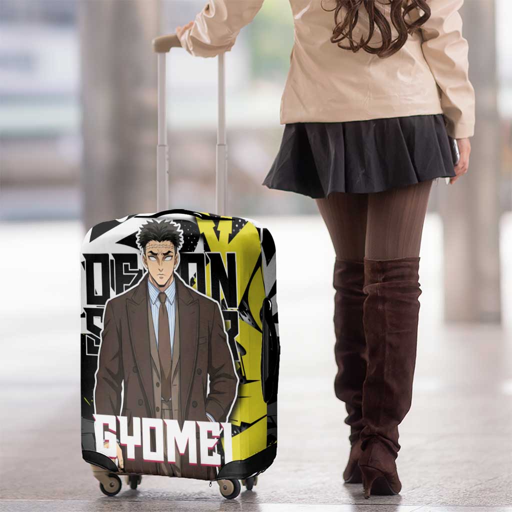 Gyomei Demon Slayer Luggage Cover Urban Graffiti Anime Style