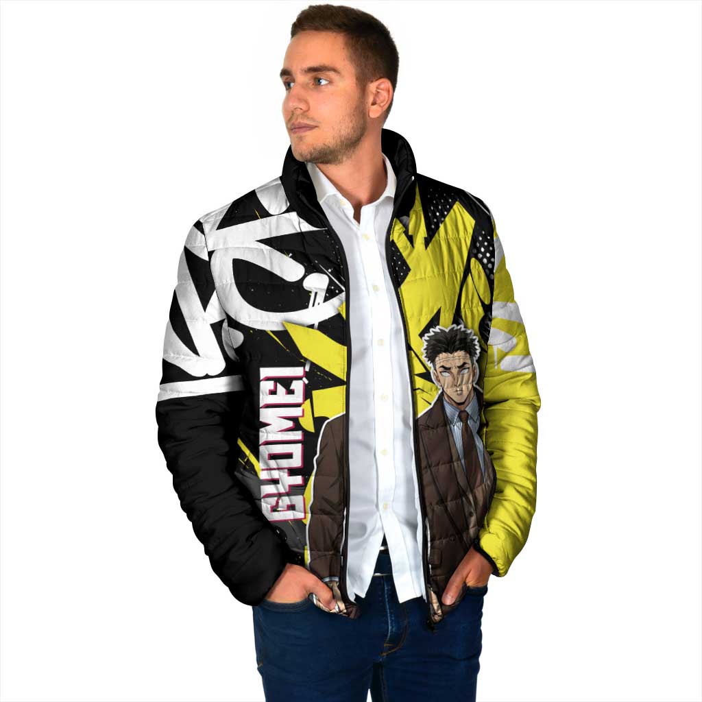 Gyomei Demon Slayer Padded Jacket Urban Graffiti Anime Style