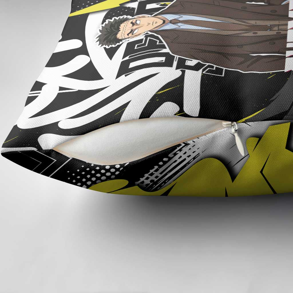 Gyomei Demon Slayer Pillow Cover Urban Graffiti Anime Style