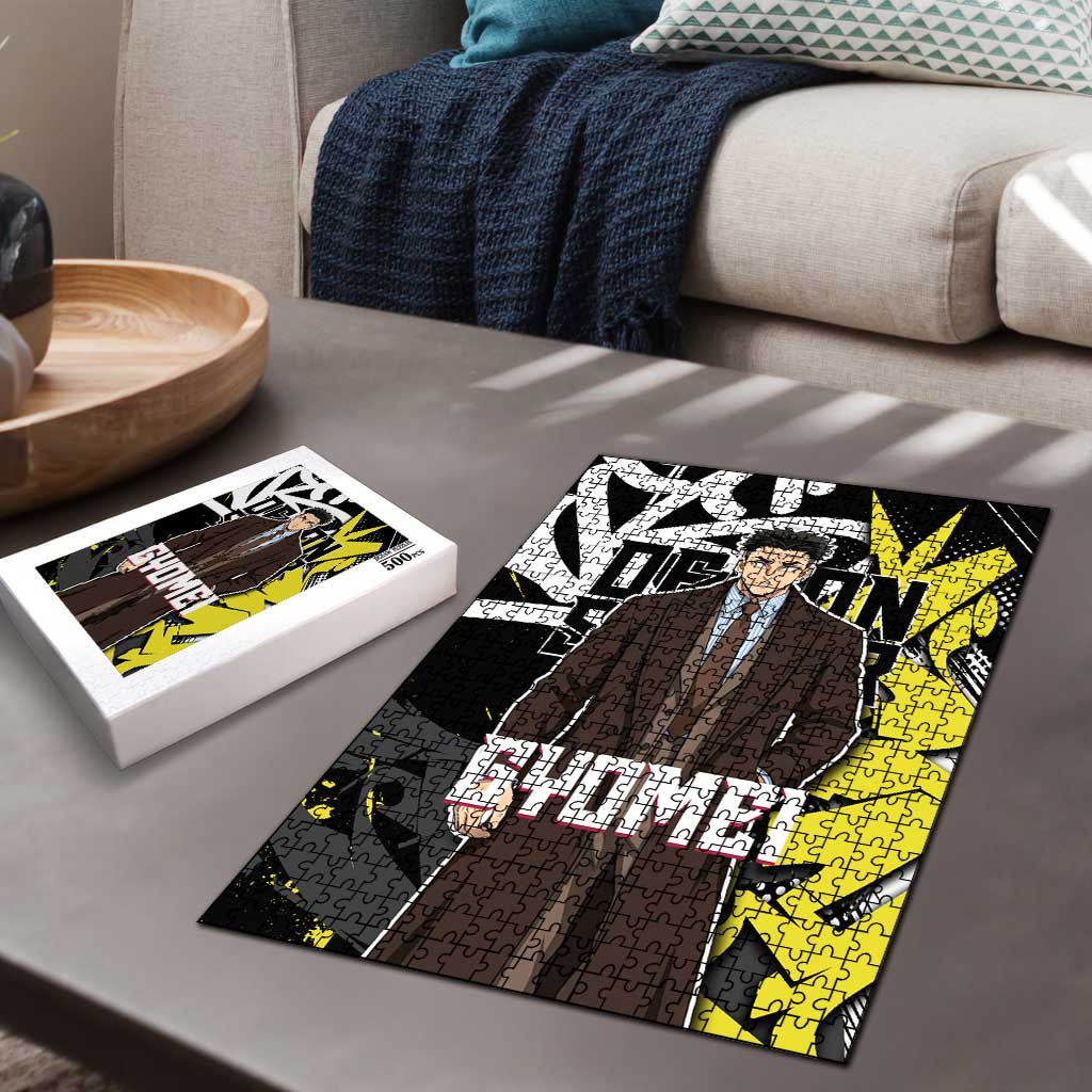 Gyomei Demon Slayer Puzzle Urban Graffiti Anime Style