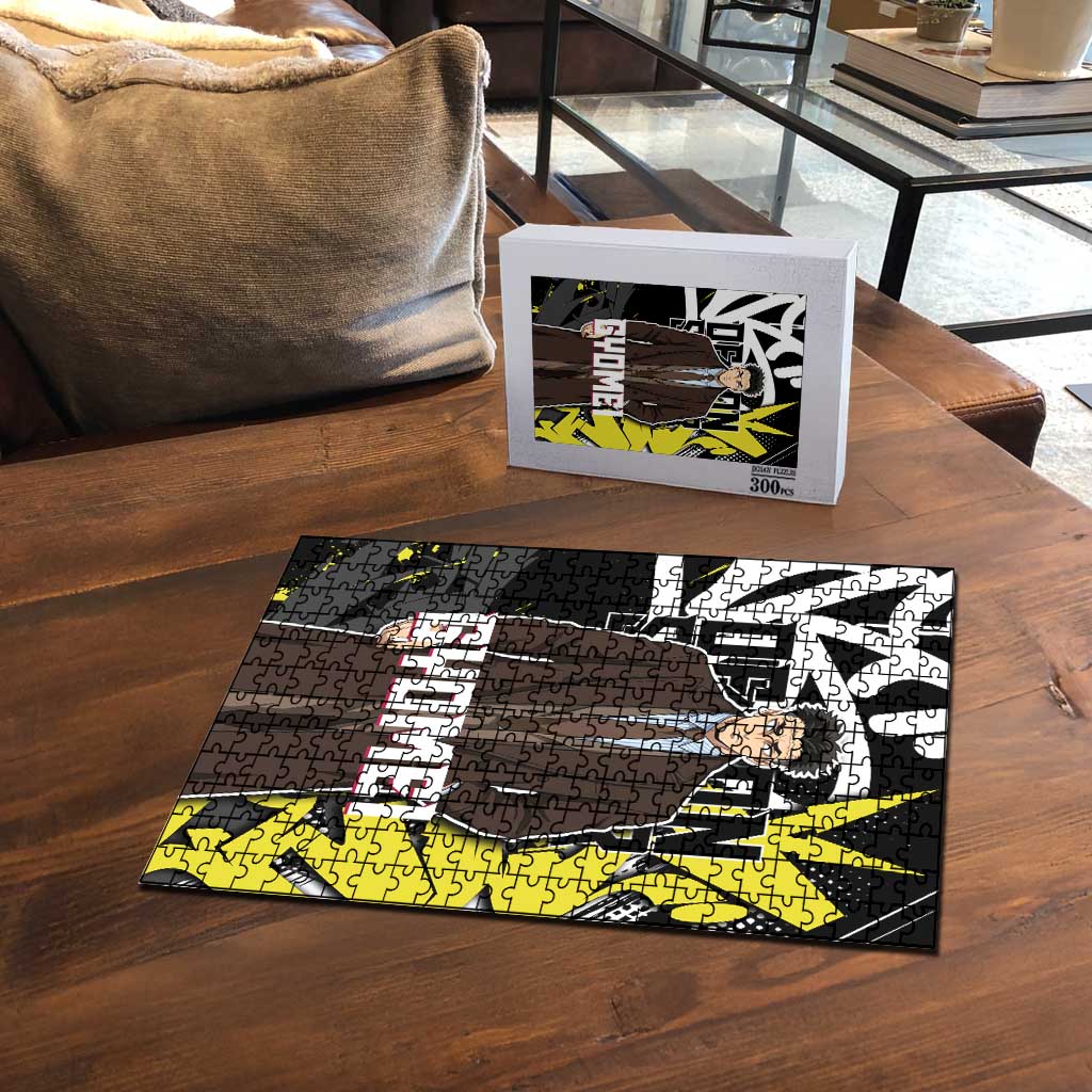 Gyomei Demon Slayer Puzzle Urban Graffiti Anime Style
