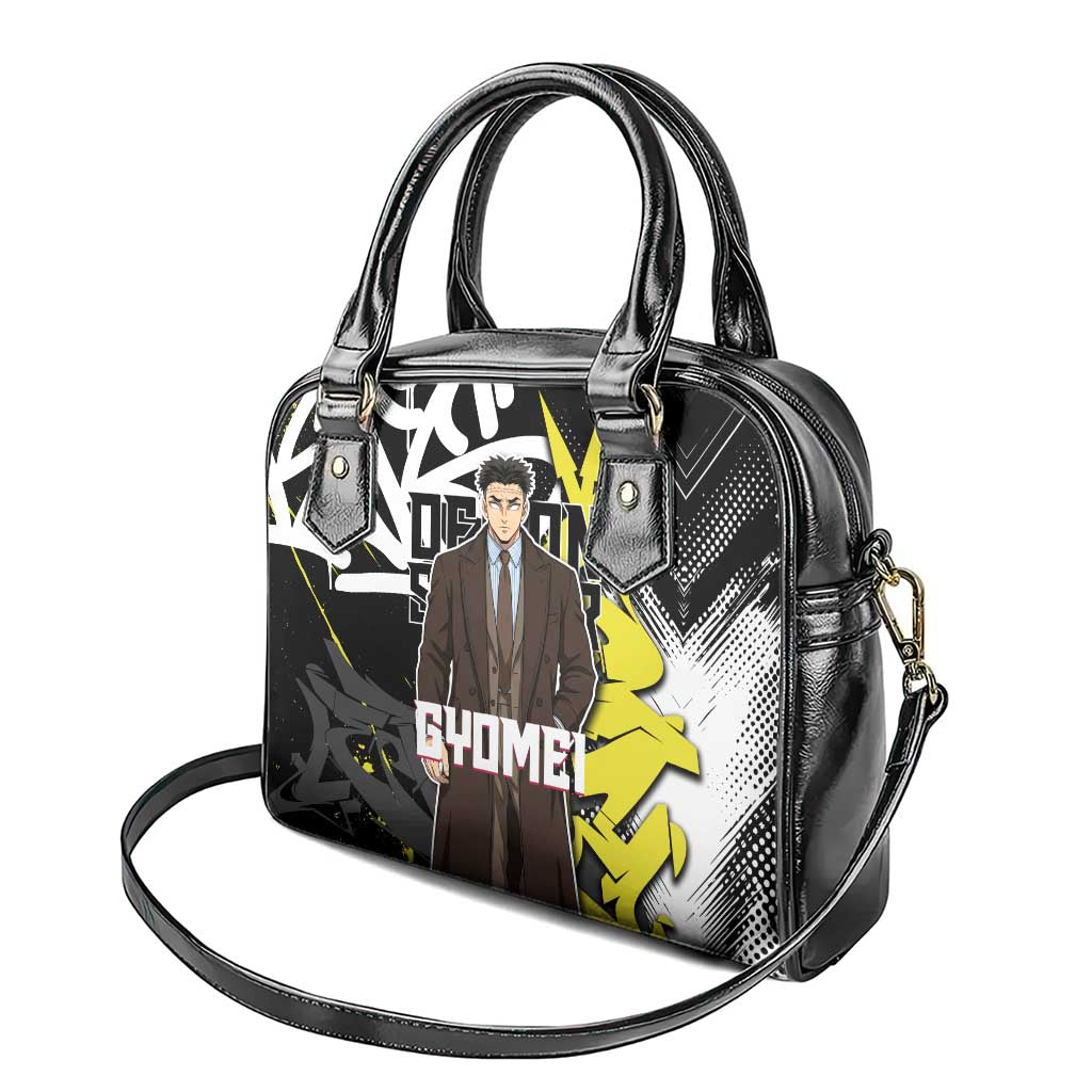 Gyomei Demon Slayer Shoulder Handbag Urban Graffiti Anime Style