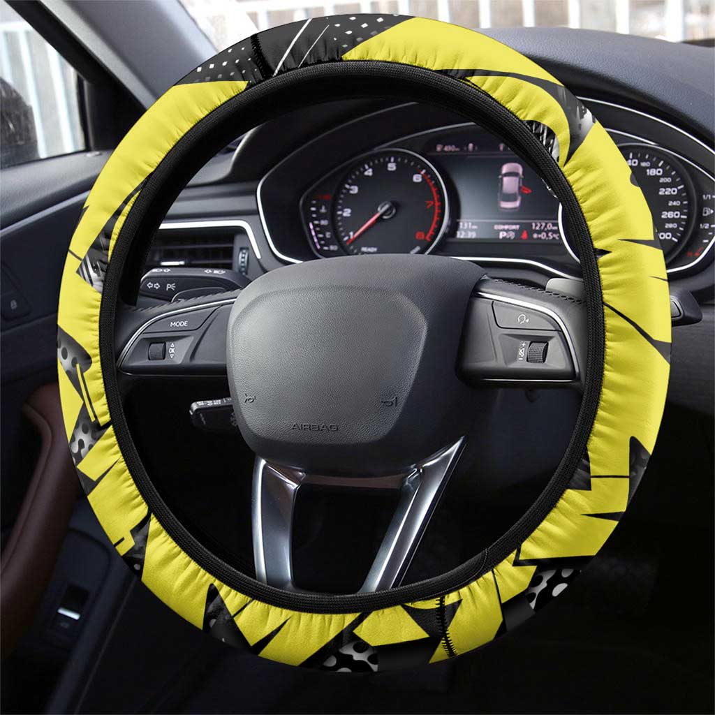 Gyomei Demon Slayer Steering Wheel Cover Urban Graffiti Anime Style