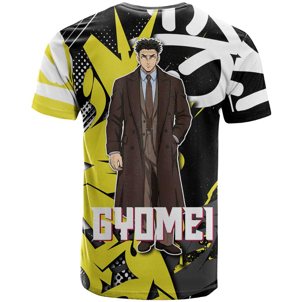 Gyomei Demon Slayer T Shirt Urban Graffiti Anime Style