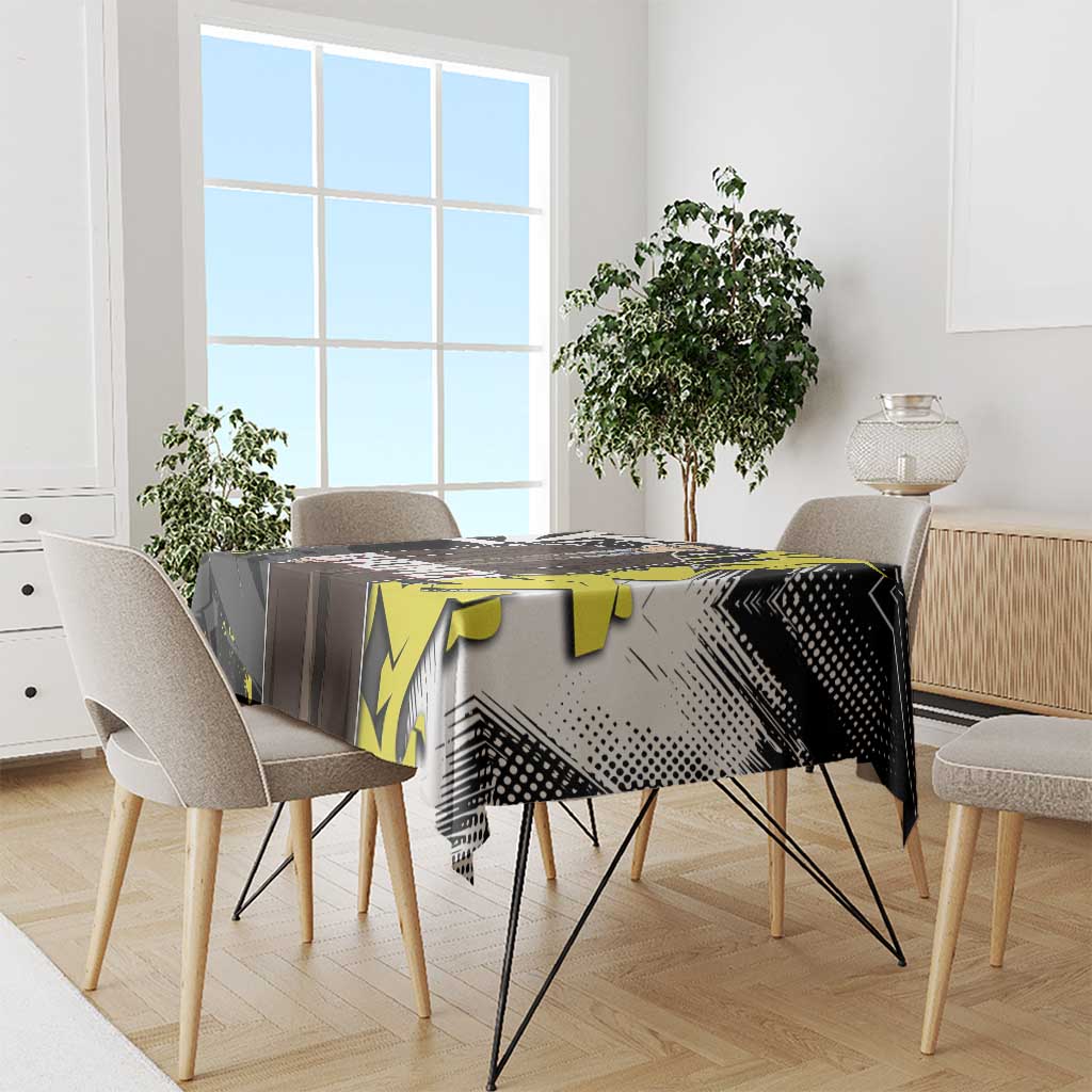 Gyomei Demon Slayer Tablecloth Urban Graffiti Anime Style