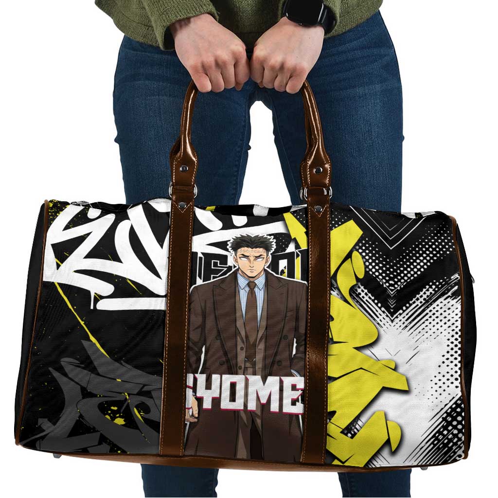 Gyomei Demon Slayer Travel Bag Urban Graffiti Anime Style