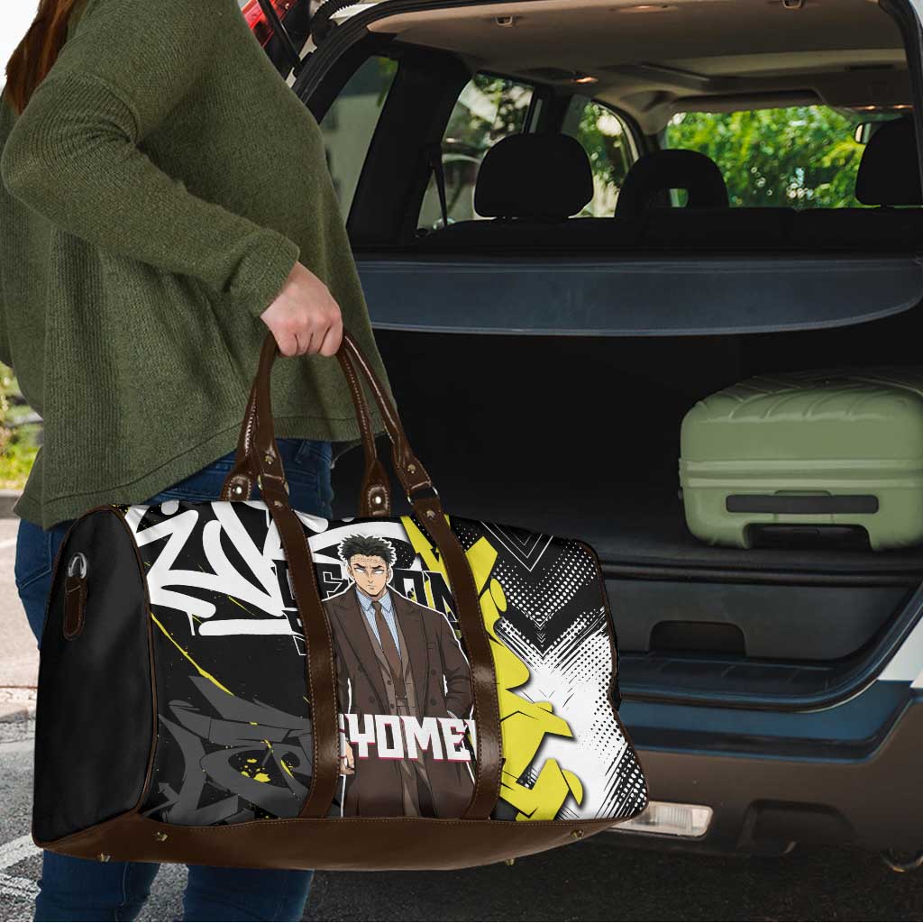 Gyomei Demon Slayer Travel Bag Urban Graffiti Anime Style