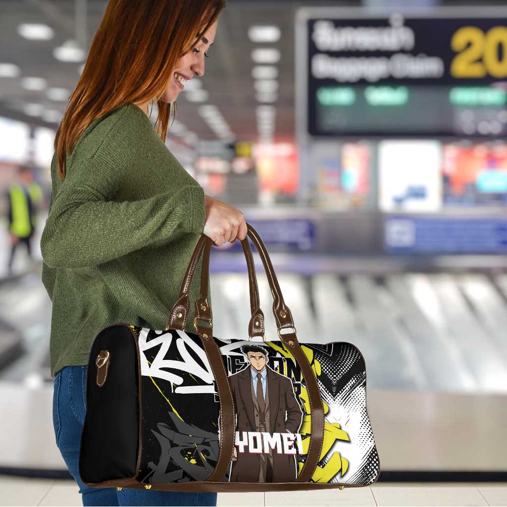 Gyomei Demon Slayer Travel Bag Urban Graffiti Anime Style
