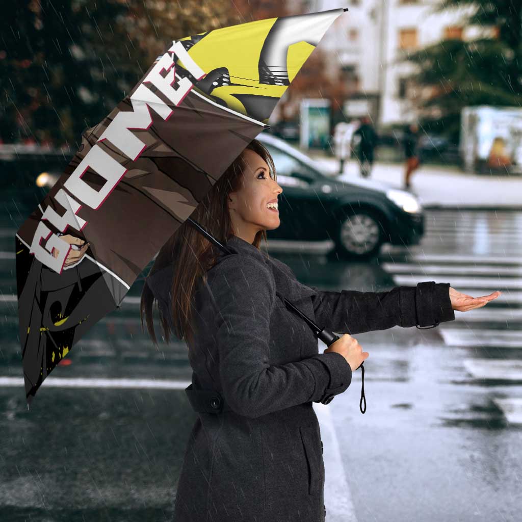 Gyomei Demon Slayer Umbrella Urban Graffiti Anime Style
