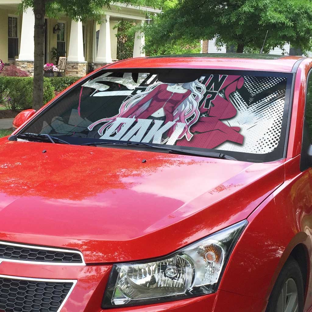 Daki Demon Slayer Auto Sun Shade Pink Graffiti Anime Aesthetic