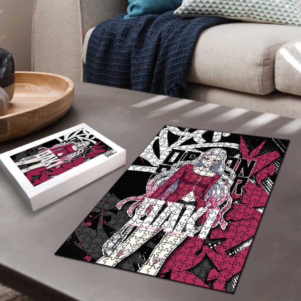 Daki Demon Slayer Puzzle Pink Graffiti Anime Aesthetic