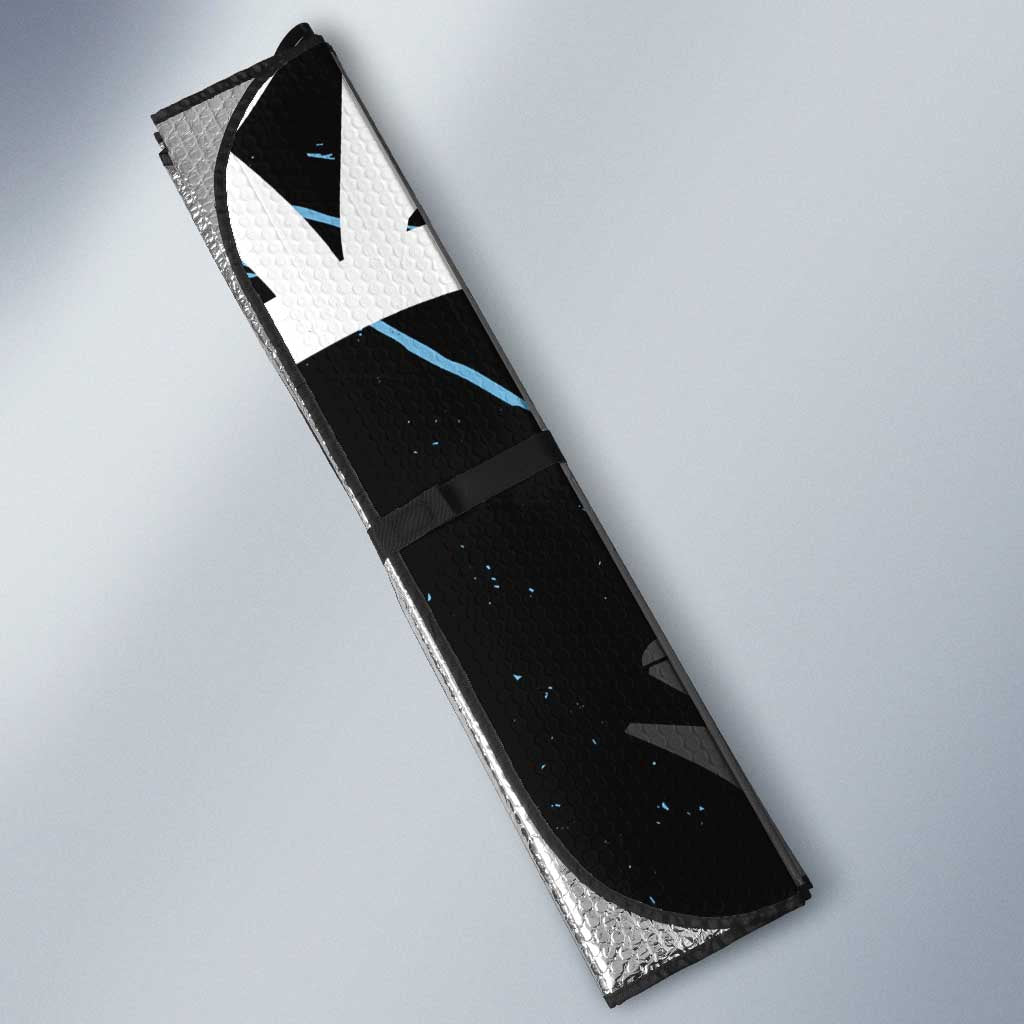Sakonji Demon Slayer Auto Sun Shade Blue Graffiti Anime Style