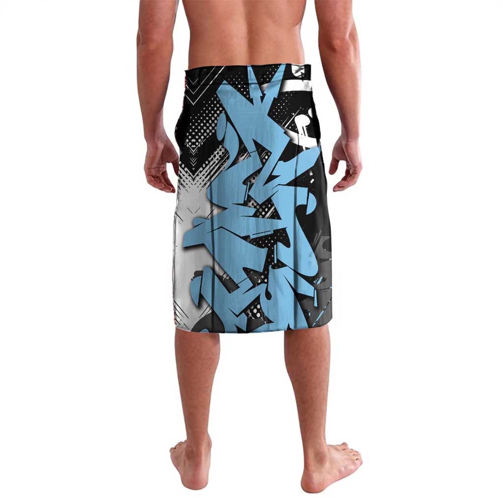Sakonji Demon Slayer Lavalava Blue Graffiti Anime Style