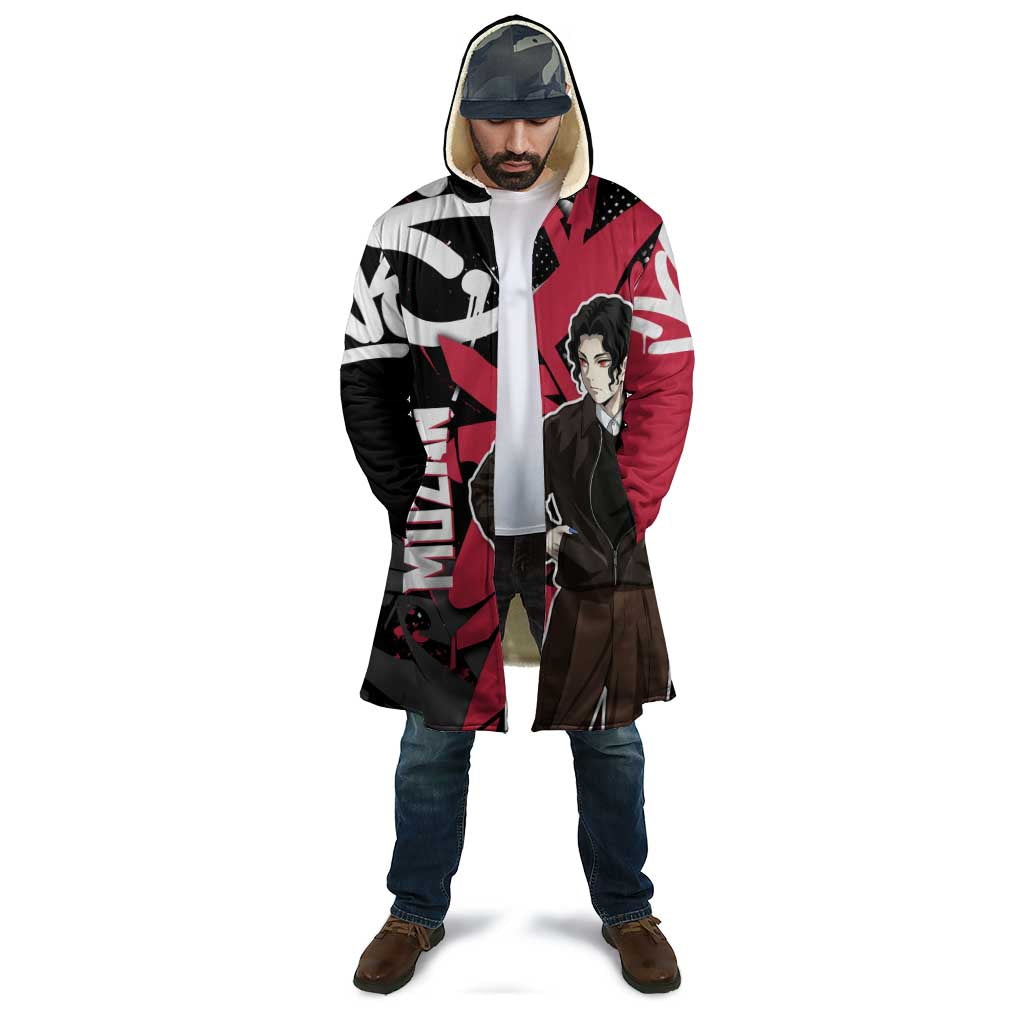 Muzan Demon Slayer Cloak Red Graffiti Anime Aesthetic