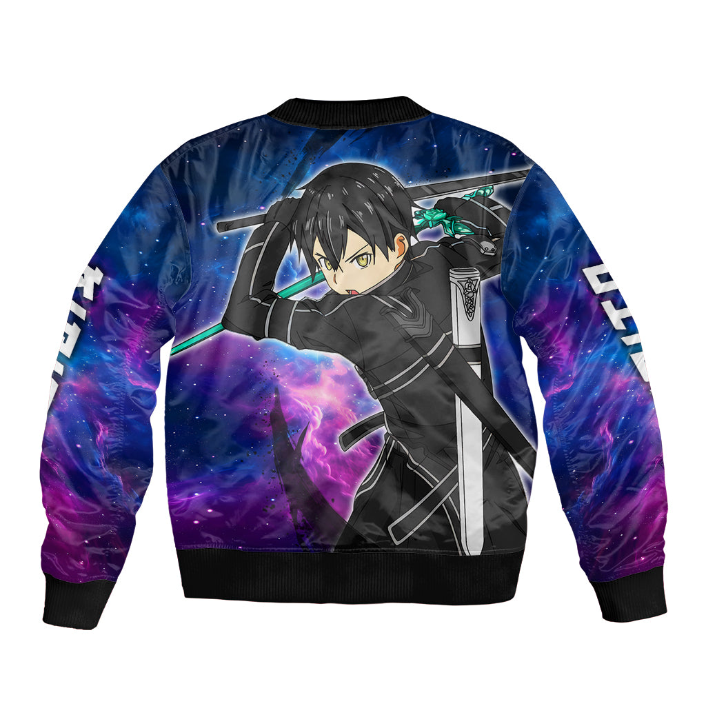 Kirito - Galaxy Style Bomber Jacket Sword Art Galaxy Style