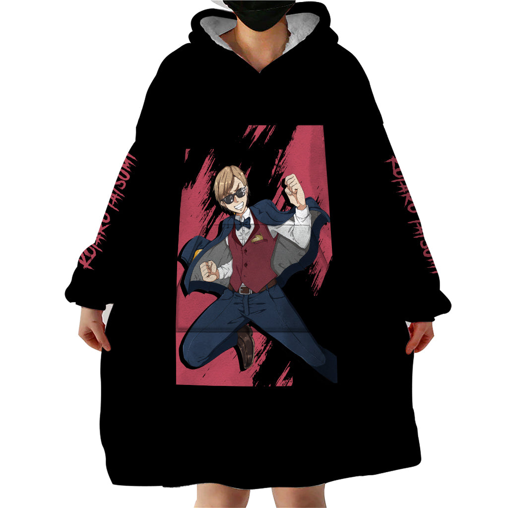 Kotaro Tatsumi Wearable Blanket Hoodie Zombie Land Saga