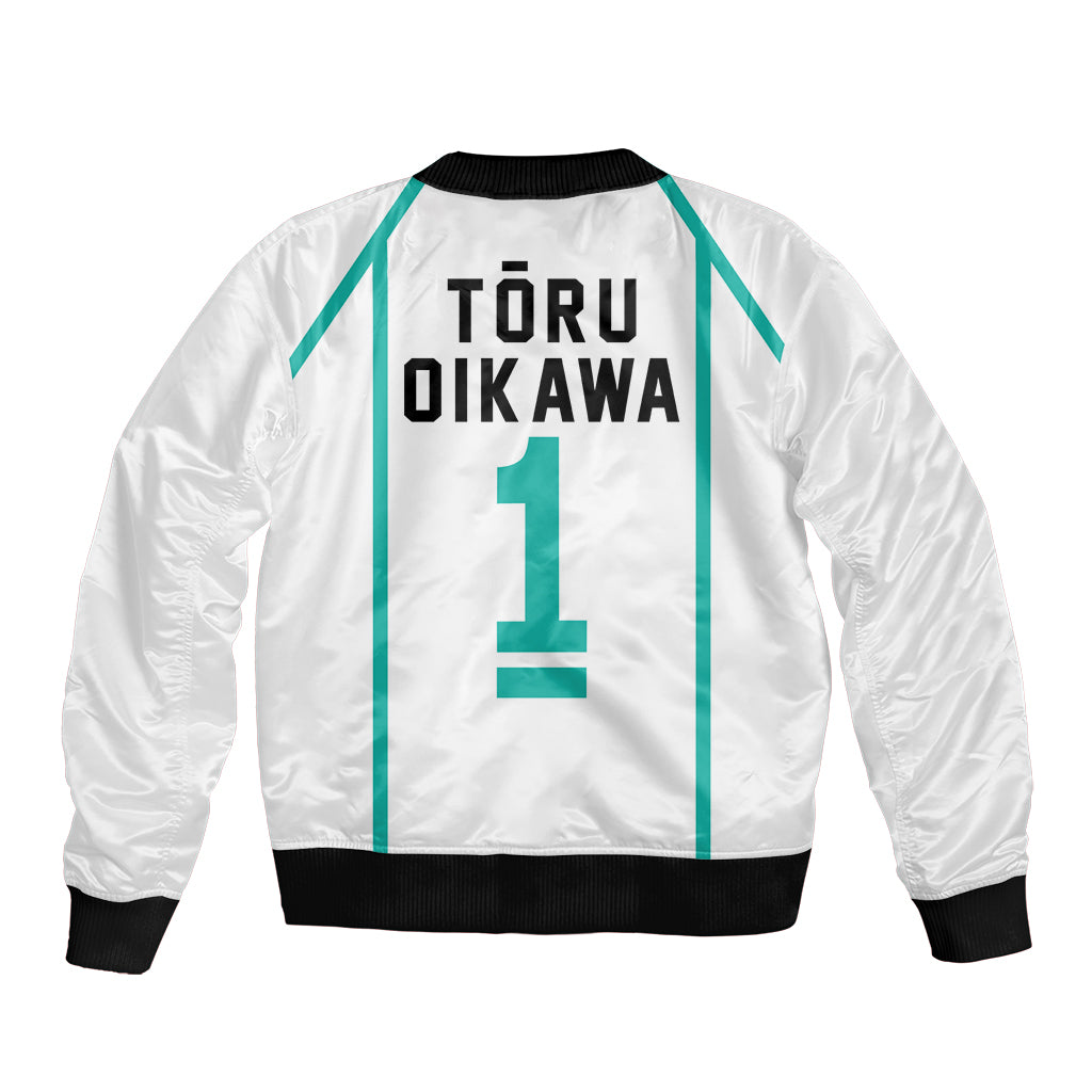 Toru Oikawa Bomber Jacket Aoba Johsai