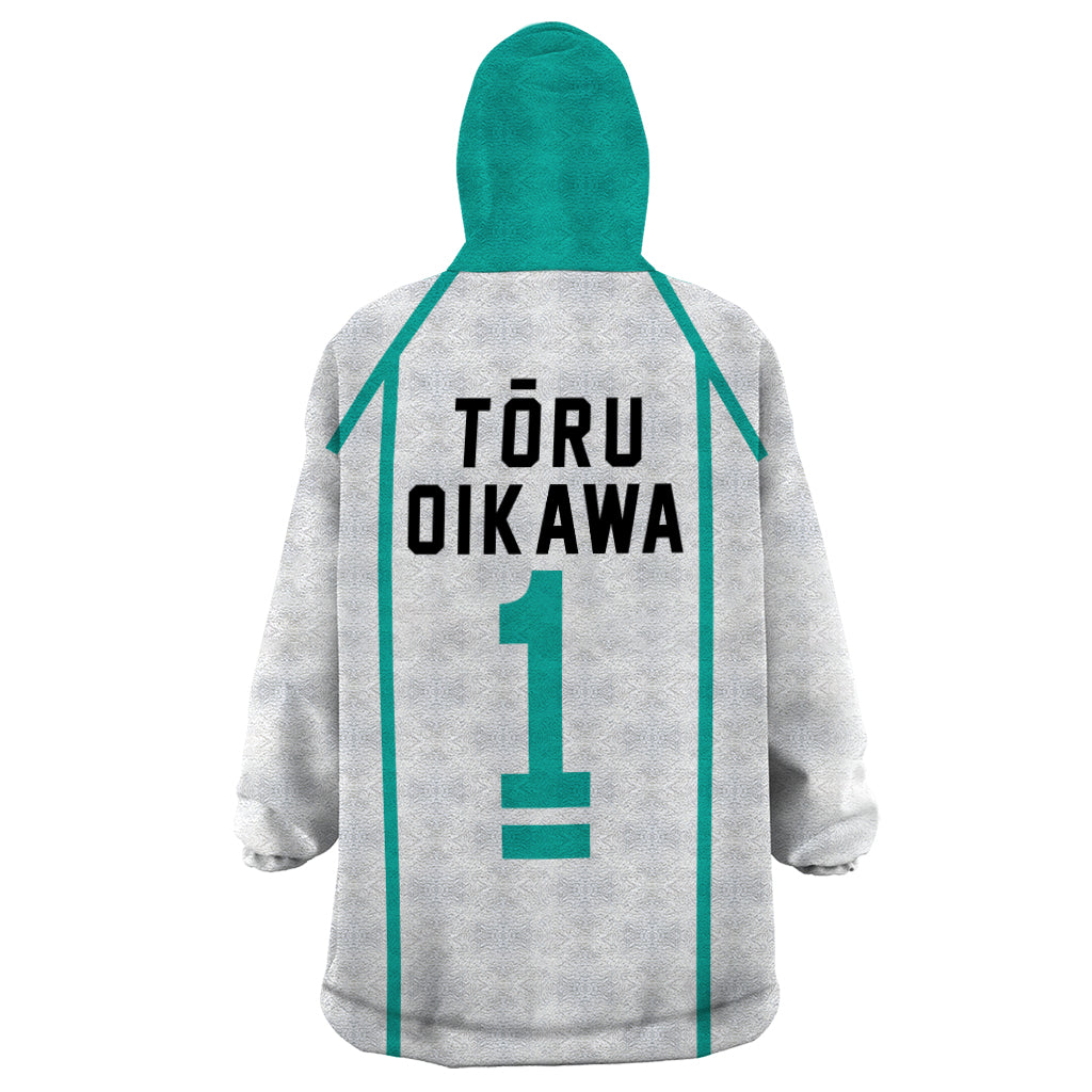 Toru Oikawa Wearable Blanket Hoodie Aoba Johsai