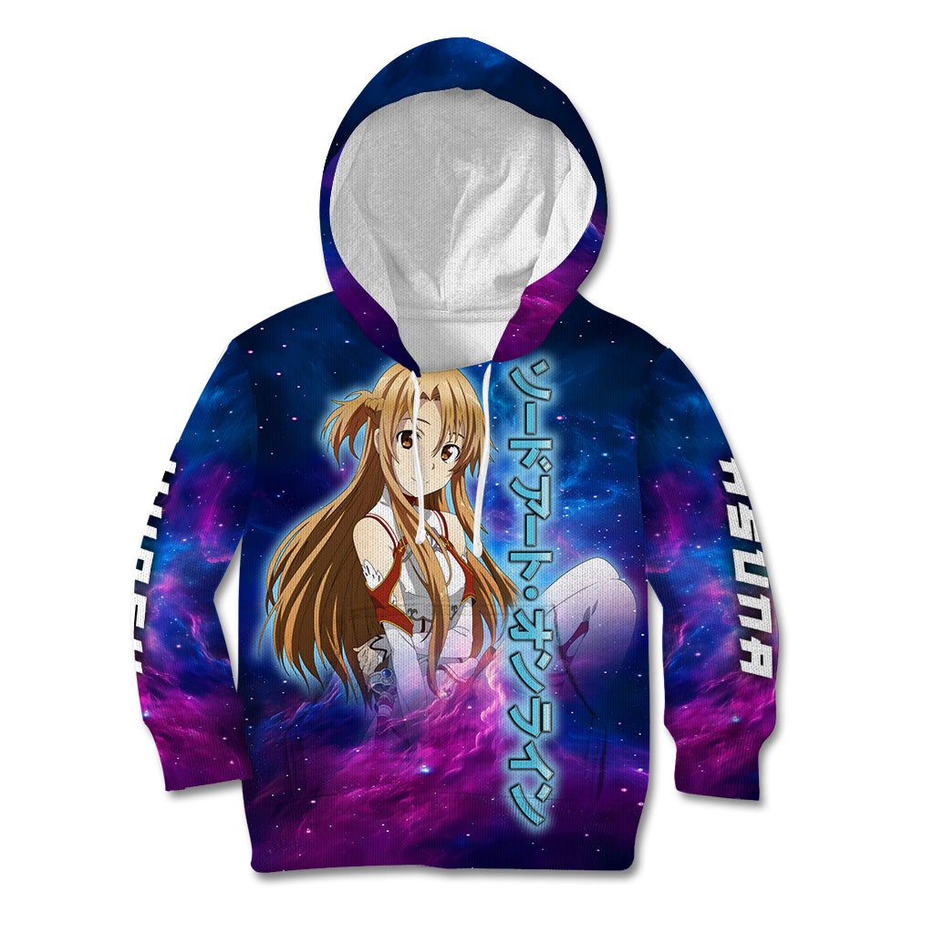 Asuna Kid Hoodie Sword Art Galaxy Style