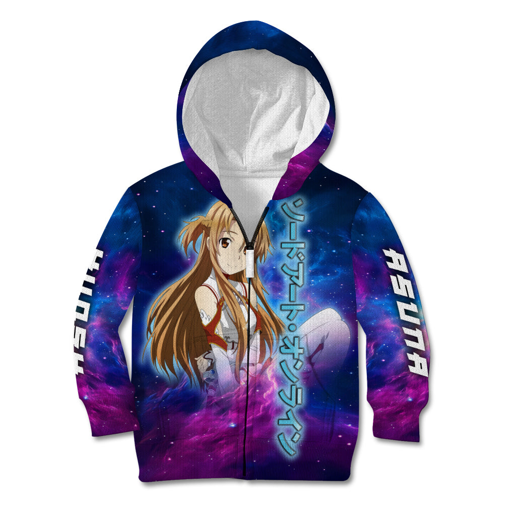 Asuna Kid Hoodie Sword Art Galaxy Style