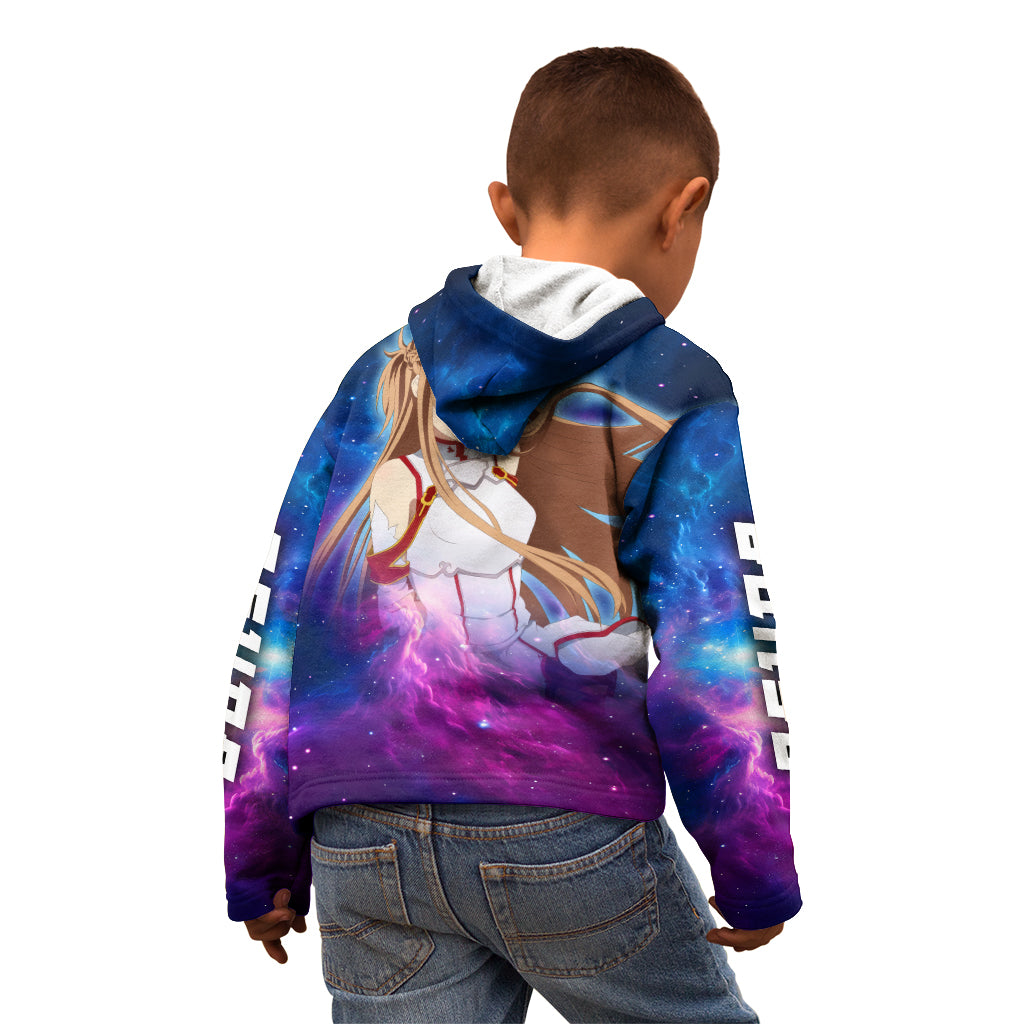 Asuna Kid Hoodie Sword Art Galaxy Style