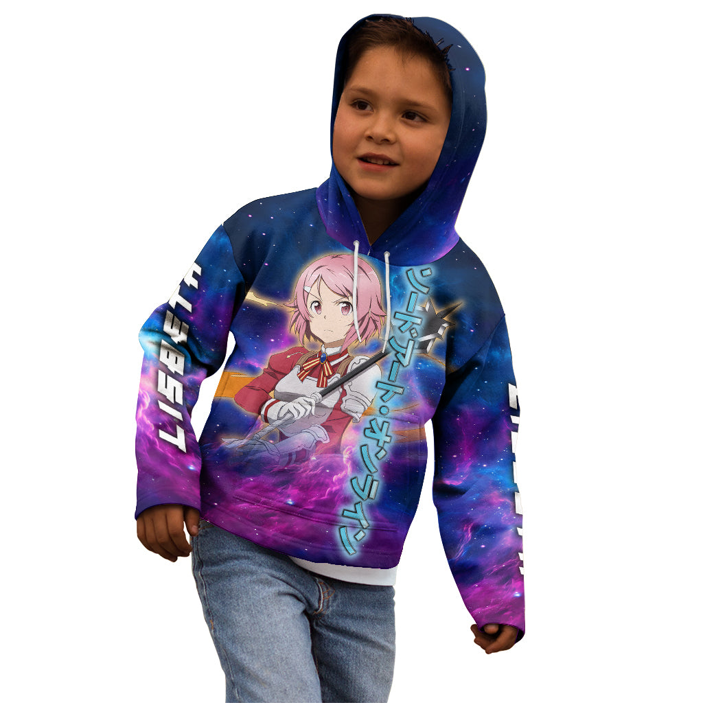 Shinozaki Rika Lisbeth Kid Hoodie Sword Art Galaxy Style